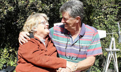 Wendy and Guy Sugden have spent the last 11 years living with Multiple Sclerosis. Wendy and Guy Sugden have spent the last 11 years living with Multiple Sclerosis.